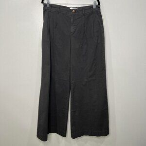 By Anthropologie Pleated Front Wide Leg Pants NWT Size 8 A8
